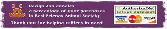 Dezign Zoo Animal Emporium proudly supports Best Friends Animal Society