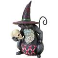 Jim Shore 4027796 pint sized halloween cat with skull