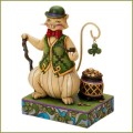 jim shore charmed Irish cat figurine