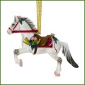 trail of painted ponies victorian christmas pony ornament