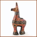 carved soapstone giraffe sculpture