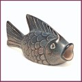 small soapstone fish sculpture