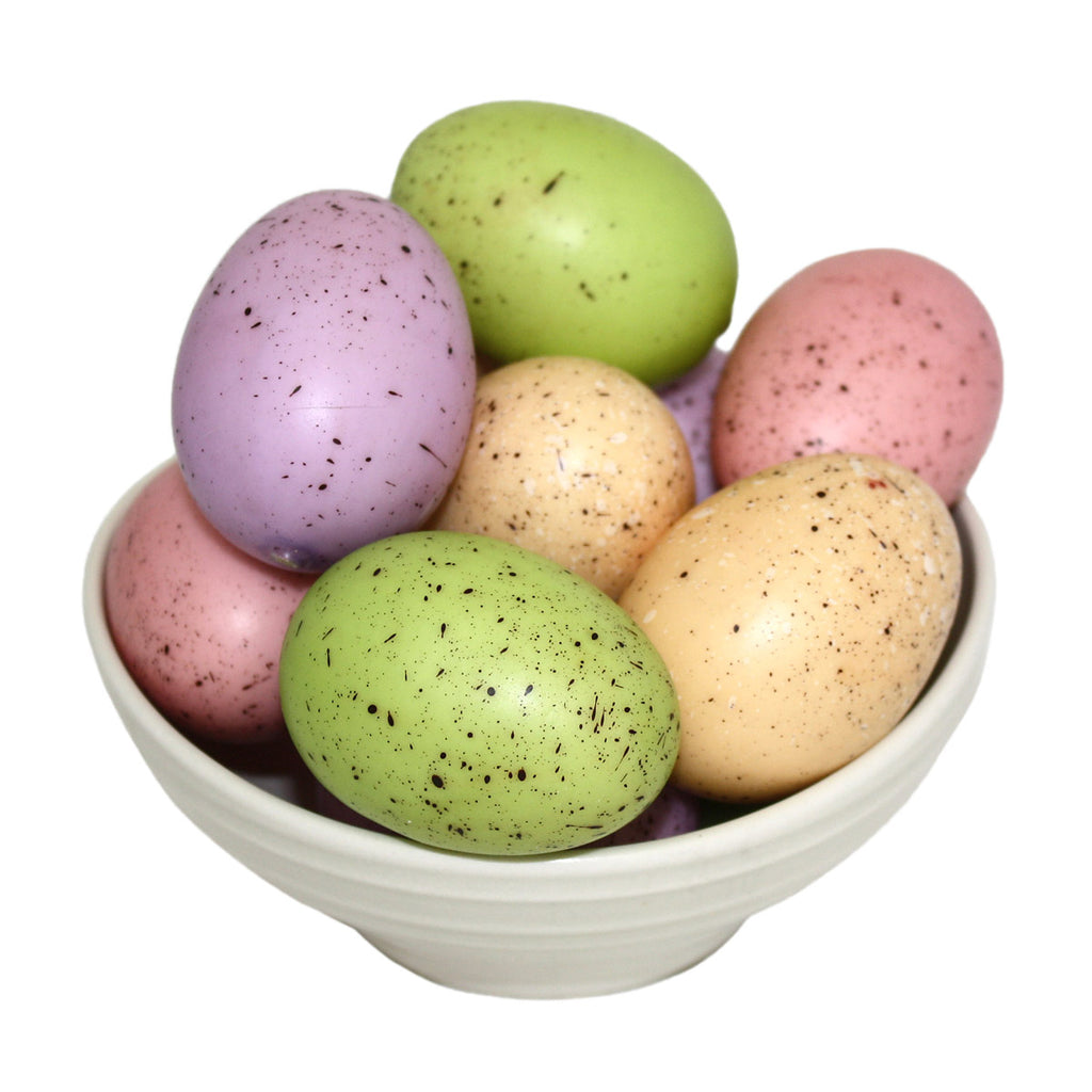 speckled styrofoam easter egg bowl fillers
