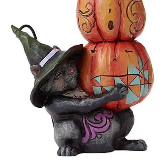 jim shore stack o lanterns detail